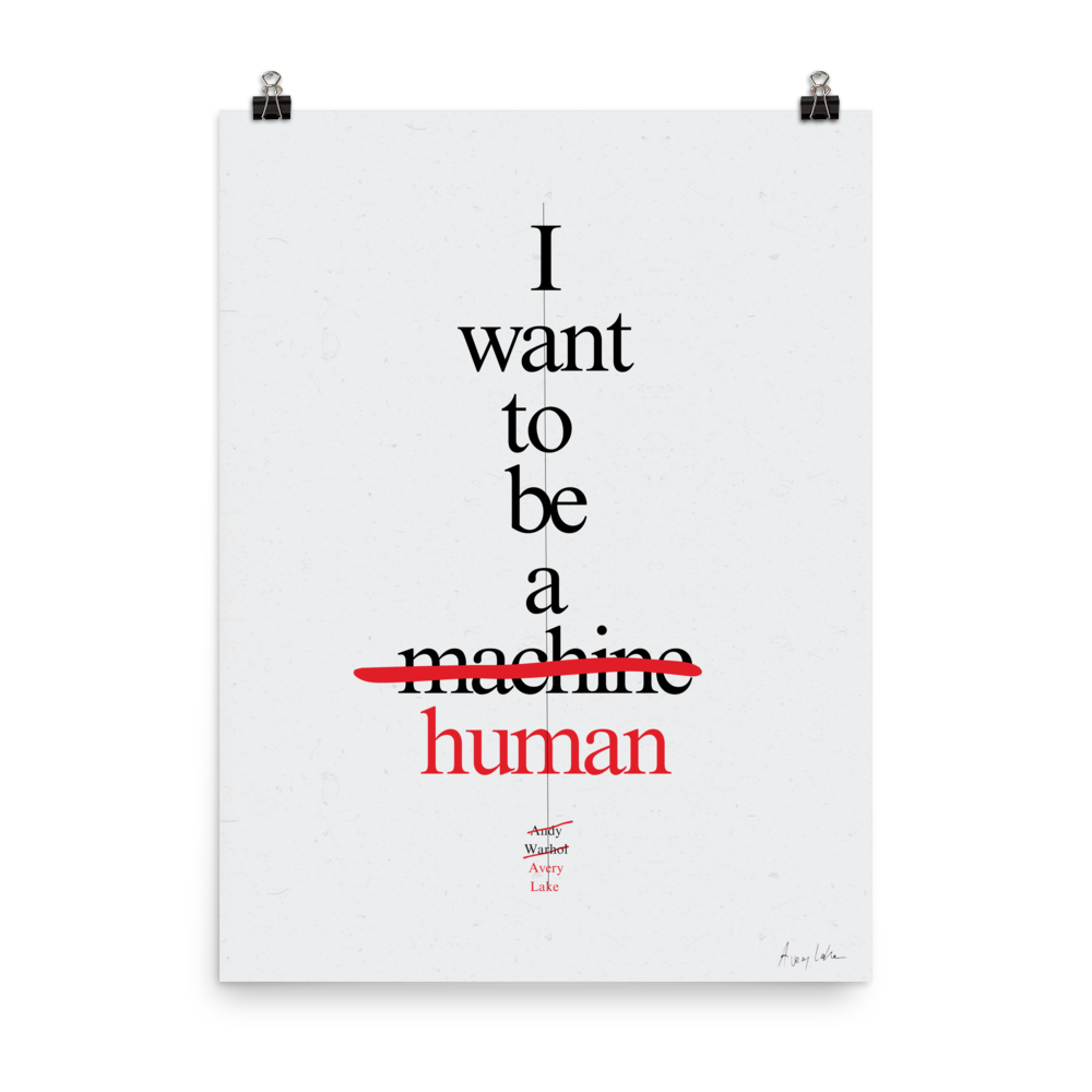 Errata: Warhol Was Wrong by Avery Lake, 2025